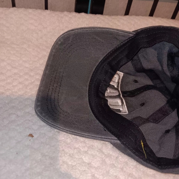 DAD Embroidered Baseball Cap in Washed Black - Picture 6 of 6